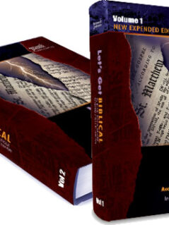 Let's Get Biblical Study Guide (Volume 1 & 2)